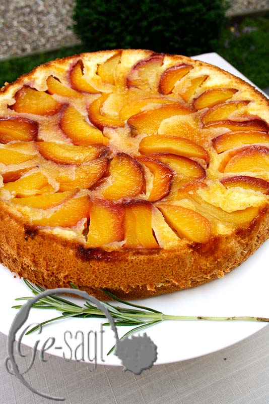 Pfirsichkuchen — Rezepte Suchen