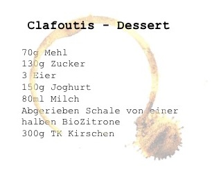 clafoutis rezept