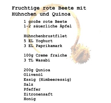 rote beete rezept