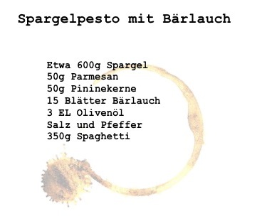 Spargelpesto Rezept