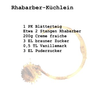 rhabarber rezept