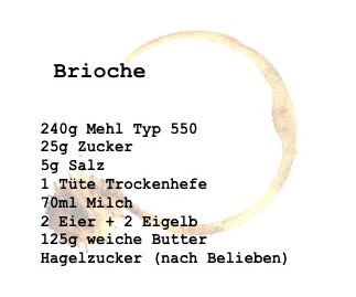 Brioche Rezept Zutaten