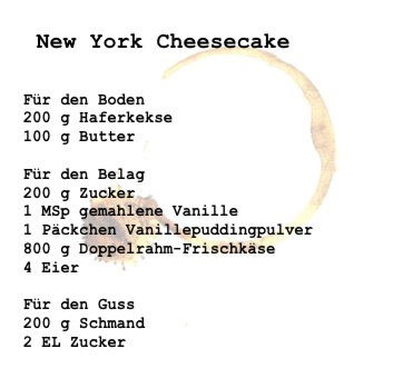 New York Cheesecake Rezept