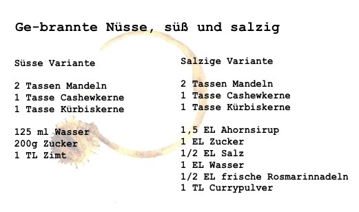 Rezept gebrannte Nüsse