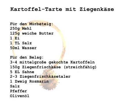 Kartoffeltarte Rezept