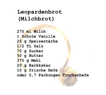 Rezept Leopardenbrot