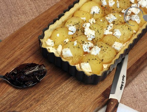 Ge-kocht: Kartoffel-Tarte mit Ziegenkäse